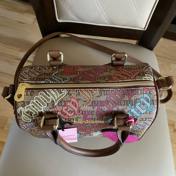 Juicy Couture Satchel Crossbody Handbag - Picture 4 of 11